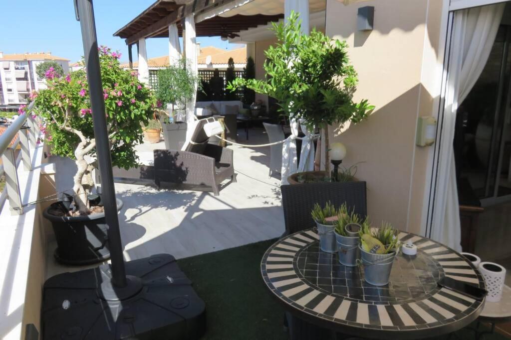 Penthouse - Residence La Mina - Albir Avec Wifi Gratuit アルビール エクステリア 写真