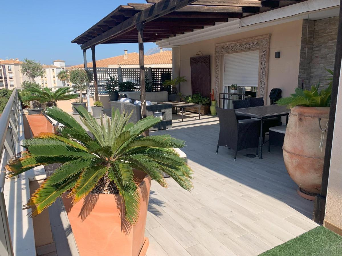 Penthouse - Residence La Mina - Albir Avec Wifi Gratuit アルビール エクステリア 写真