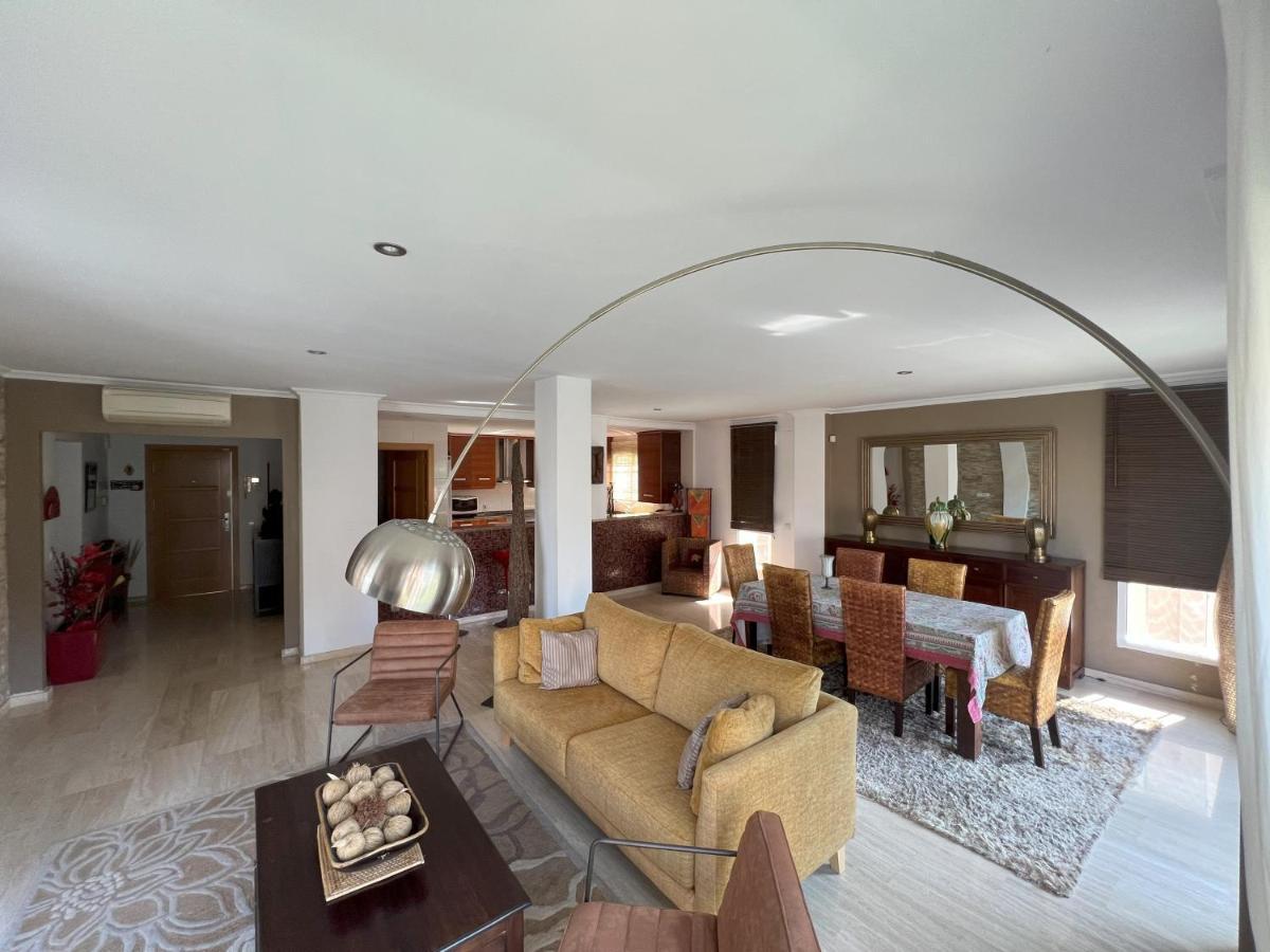 Penthouse - Residence La Mina - Albir Avec Wifi Gratuit アルビール エクステリア 写真