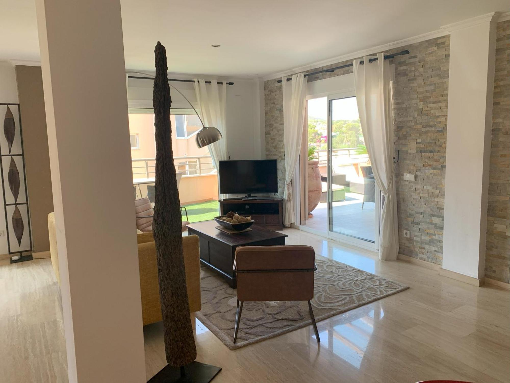 Penthouse - Residence La Mina - Albir Avec Wifi Gratuit アルビール エクステリア 写真