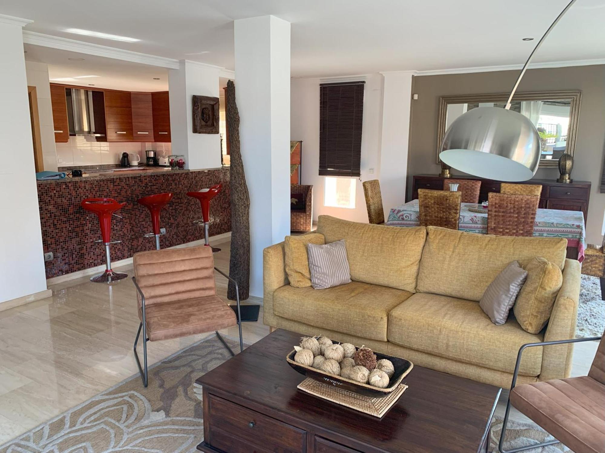 Penthouse - Residence La Mina - Albir Avec Wifi Gratuit アルビール エクステリア 写真