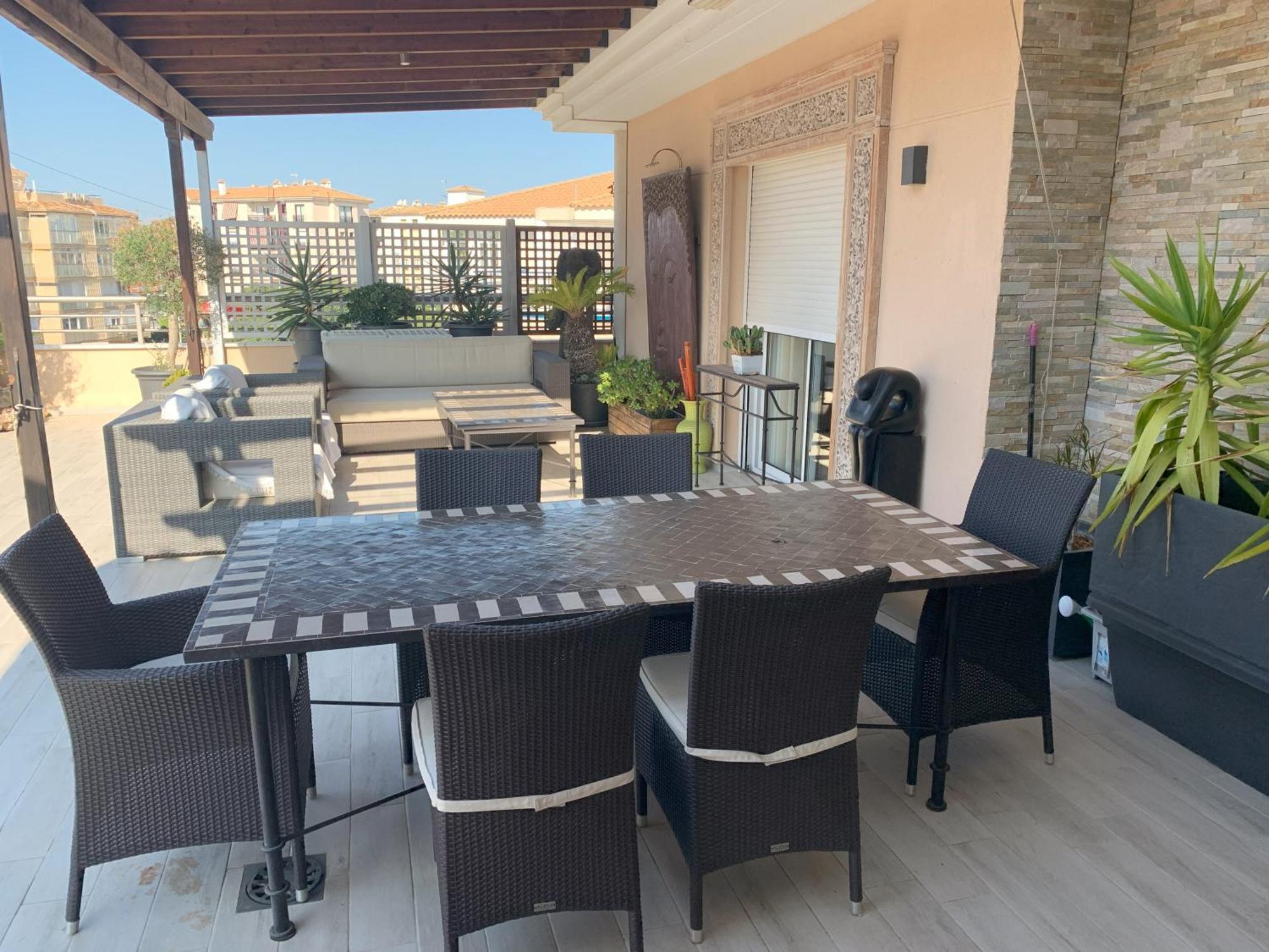Penthouse - Residence La Mina - Albir Avec Wifi Gratuit アルビール エクステリア 写真