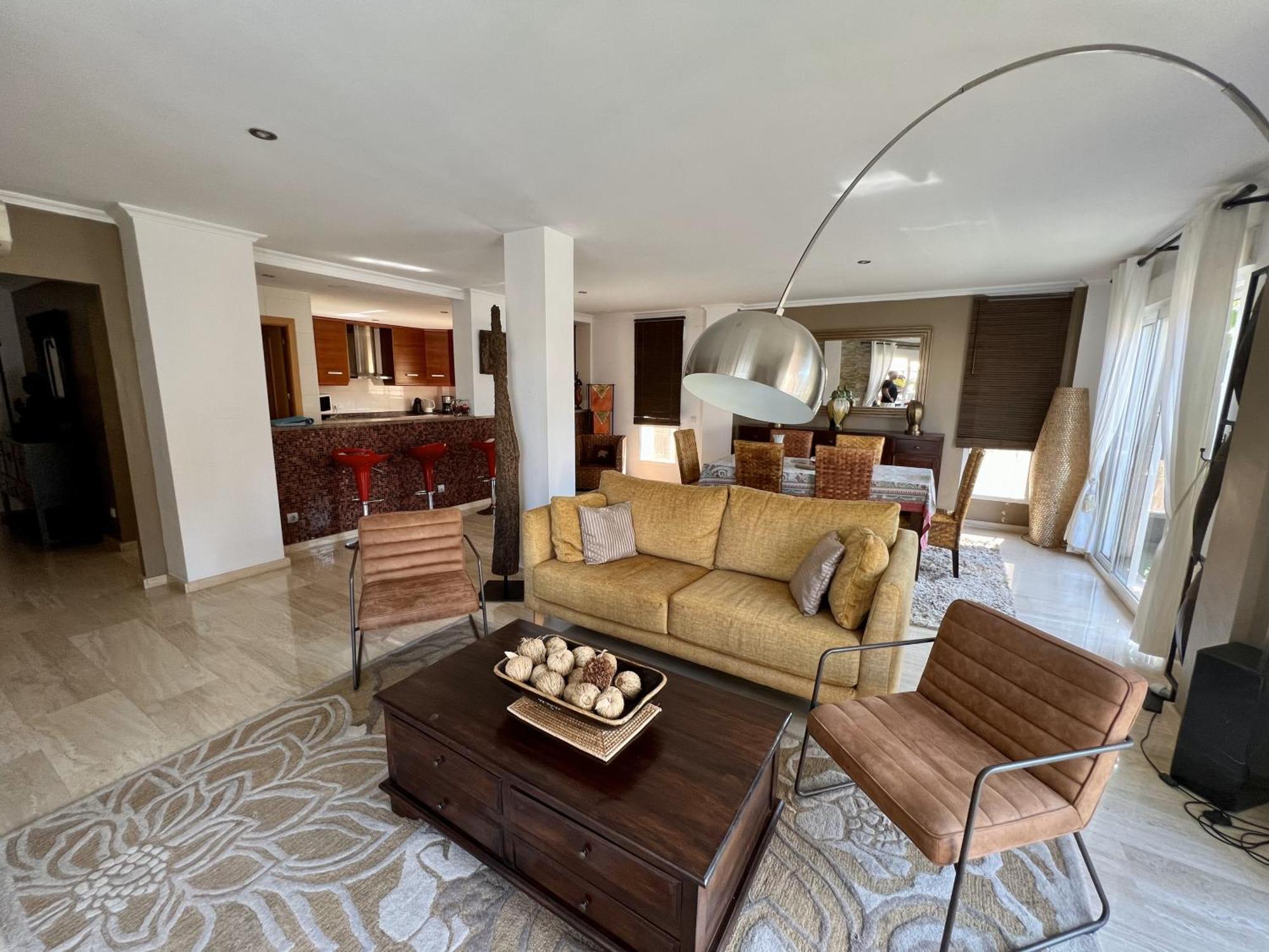 Penthouse - Residence La Mina - Albir Avec Wifi Gratuit アルビール エクステリア 写真
